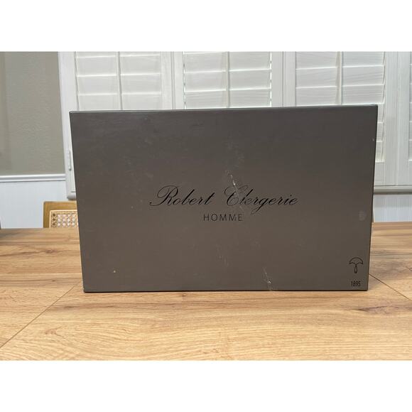 Robert Clergerie Men's Serge-Dese Boots Dark Brown Leather Size 11 US 44 EU NIB - Picture 13 of 13